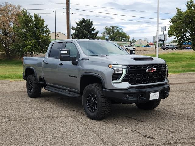 2026 Chevrolet Silverado 2500 HD ZR2 in Sterling Gray Metallic — front three-quarter view