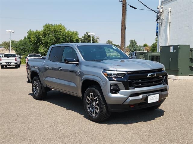 2026 Chevrolet Colorado Z71 in Sterling Gray Metallic — front three-quarter view
