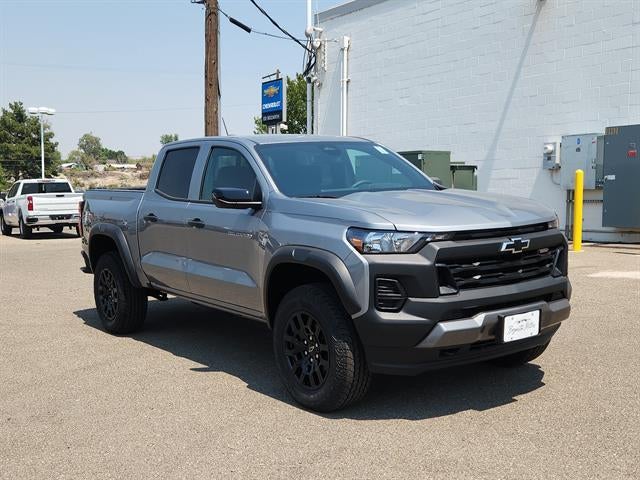 2026 Chevrolet Colorado Trail Boss in Sterling Gray Metallic — front three-quarter view