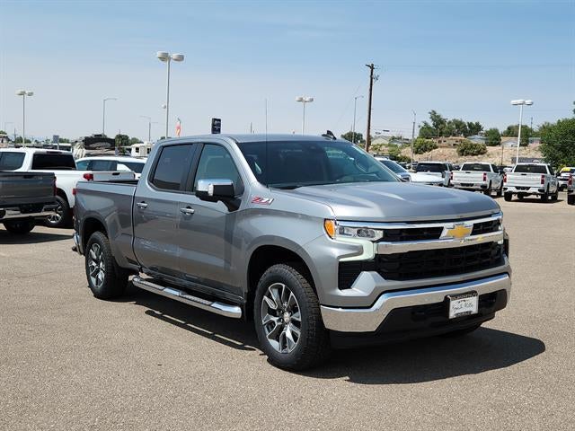 2026 Chevrolet Silverado 1500 LT in Sterling Gray Metallic — front three-quarter view