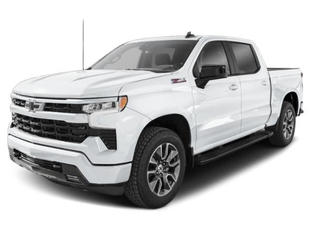 2026 Chevrolet Silverado 1500 RST in Black — front three-quarter view