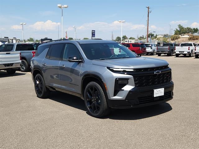 2026 Chevrolet Traverse RS in Sterling Gray Metallic — front three-quarter view