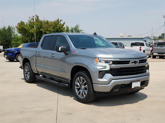 2026 Chevrolet Silverado 1500 RST in Sterling Gray Metallic — front three-quarter view