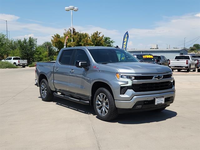 2026 Chevrolet Silverado 1500 RST in Sterling Gray Metallic — front three-quarter view
