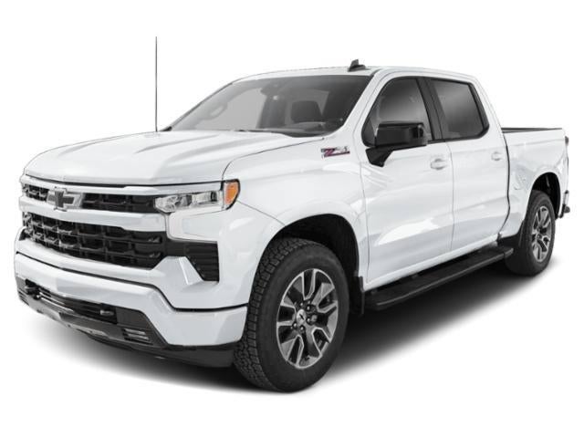 2026 Chevrolet Silverado 1500 RST in Black — front three-quarter view