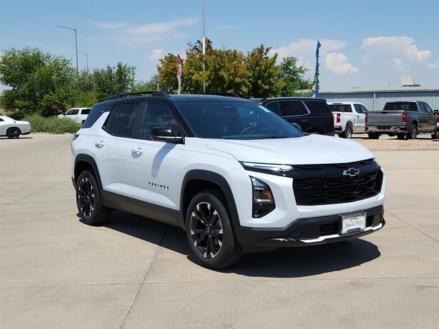 2027 Chevrolet Equinox AWD RS in Polar White Tricoat — front three-quarter view
