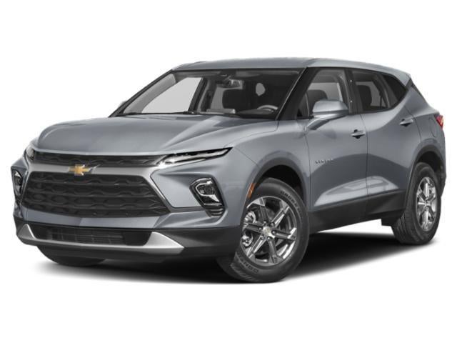 2024 Chevrolet Blazer Premier in Radiant Red Tintcoat — front three-quarter view